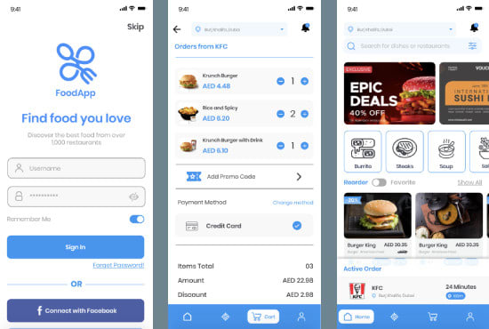 create android application and ios application