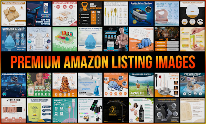 do amazon listing images and a plus content design