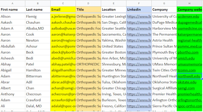 find work or business email and company phone number on the web and linkedin