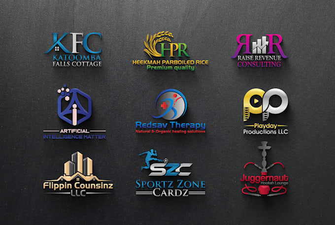 do unique and modern business logo design