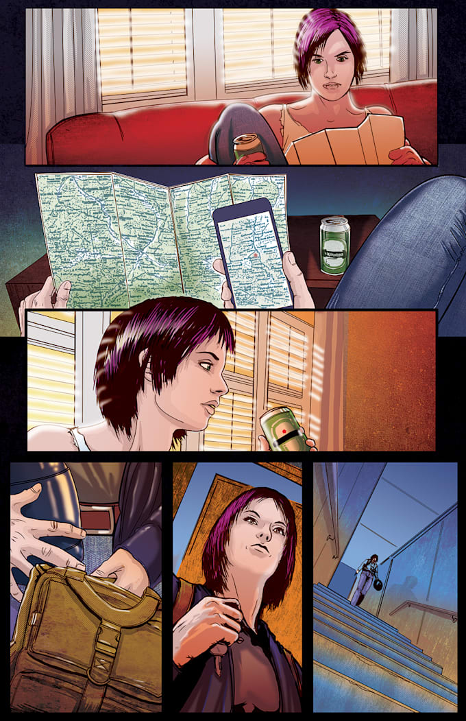 make your color comic pages look stunning