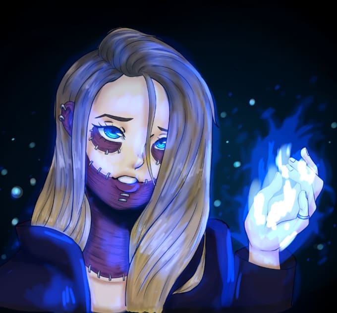Draw In A My Hero Academia Style And Original Character By Cherriberri A large deep pit for all my bnha art. draw in a my hero academia style and