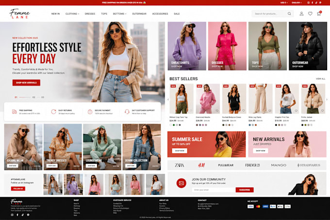 optimize shopify store design,redesign your brand for more sales