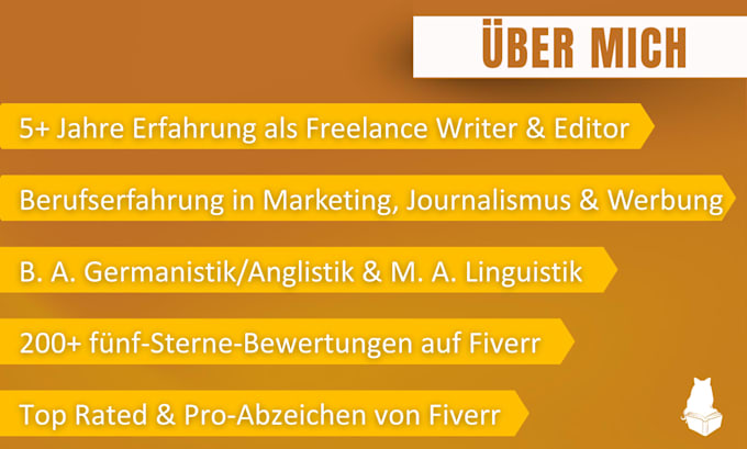 proofread and edit your german text or website