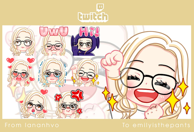create custom sub badges and emotes