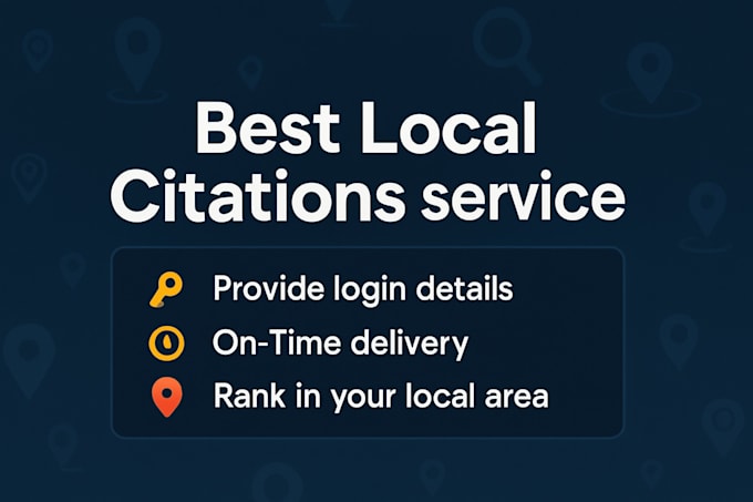 do USA local citations to improve local SEO and gmb ranking