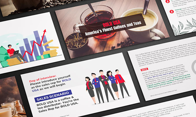 design stunning and professional powerpoint presentation and pitch deck