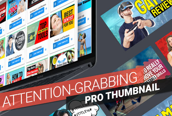 Create attention grabbing youtube thumbnails for your video by Emicrone ...