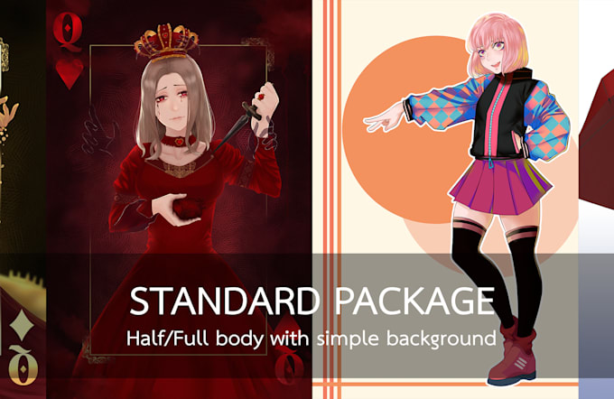 create a stunning illustration in anime style for you
