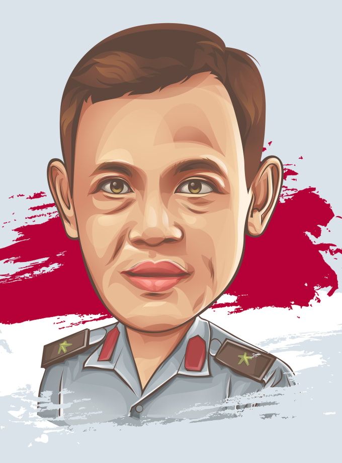 Draw awesome big head cartoon from your photo in 24 hours by Flushdesign