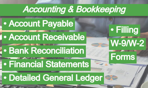 do accounting, bookkeeping, financial statements