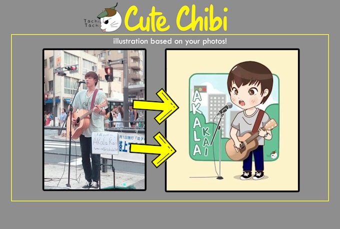 draw a cute chibi illustration for you