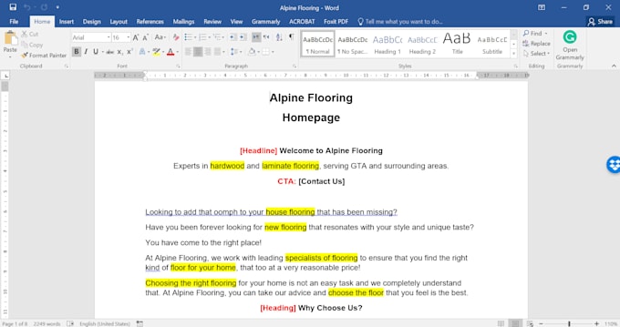 be your SEO website content writer and copywriter