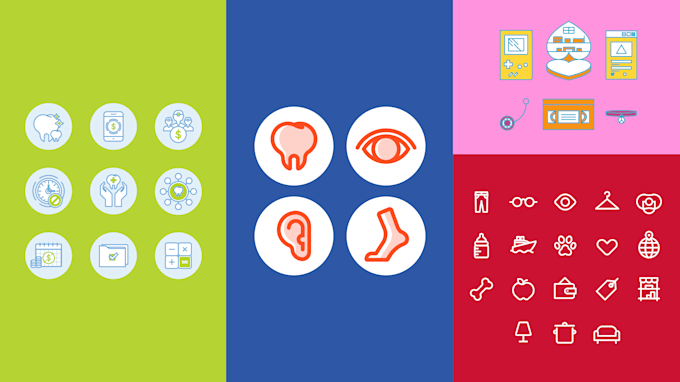 design vector icons for your business