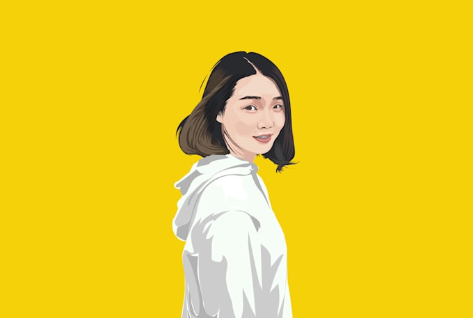 draw awesome cartoon vector art illustration for you