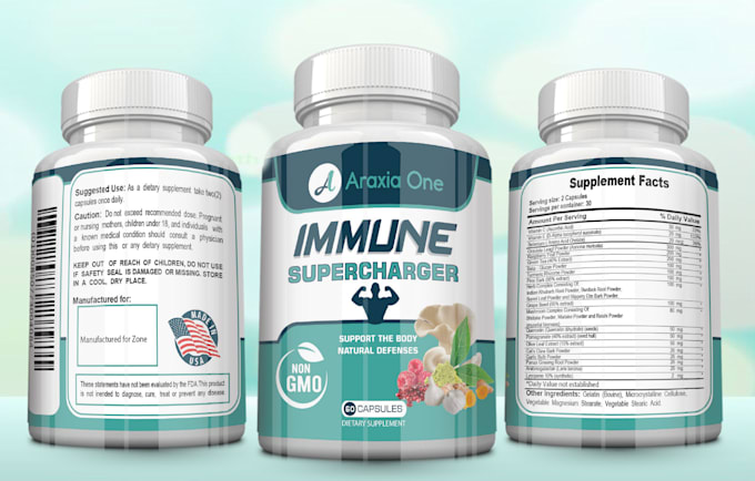product label design modify, update or redraw