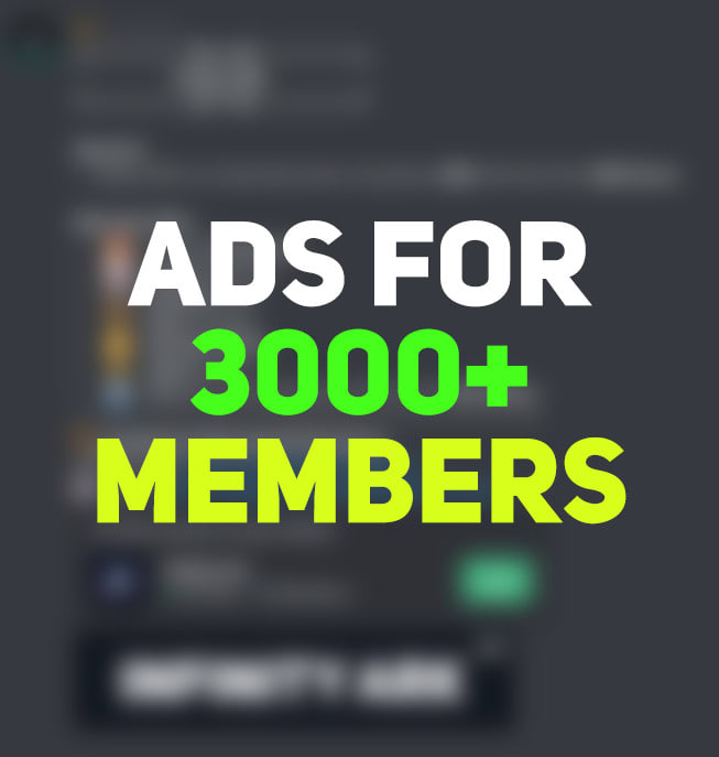 Create You An Attractive Discord Server Ad By Discord logo Fiverr