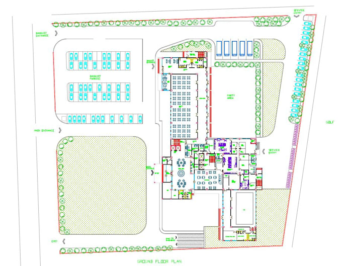 draw or redraw 2d floor plans architectural drawings