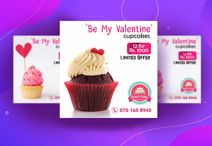 do creative facebook, social media post and flyers
