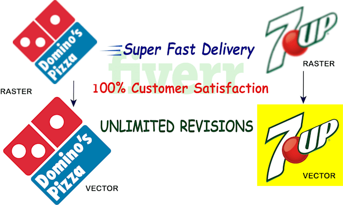 do manual vector tracing, convert logo, image into vector