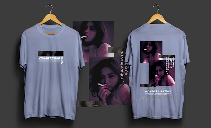 create unique streetwear, edgy tshirt designs