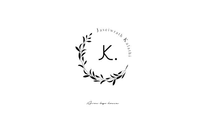 illustrate minimal hand drawn logo designs with animation