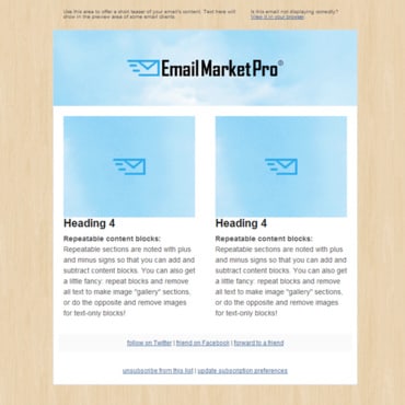 program your email newsletter