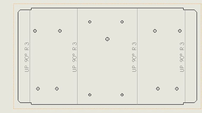 do sheet metal design only for you also convert any 3d file into dxf file