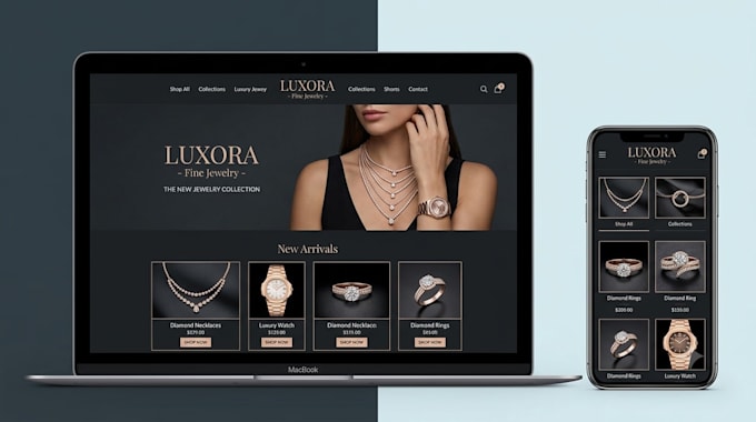 develop high quality shopify ecommerce store
