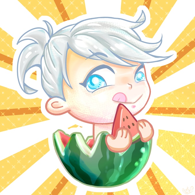 make chibi illustration for you