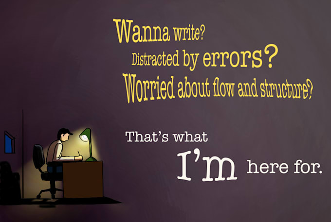professionally proofread and copy edit your writing