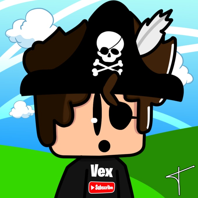 Make U A Roblox Cartoon Profile Picture By Officialtrixter Fiverr - animated roblox character maker