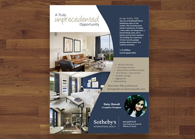 design clean and creative flyer, brochure, poster, banners