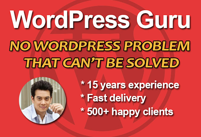 fix your wordpress problem or issue or error