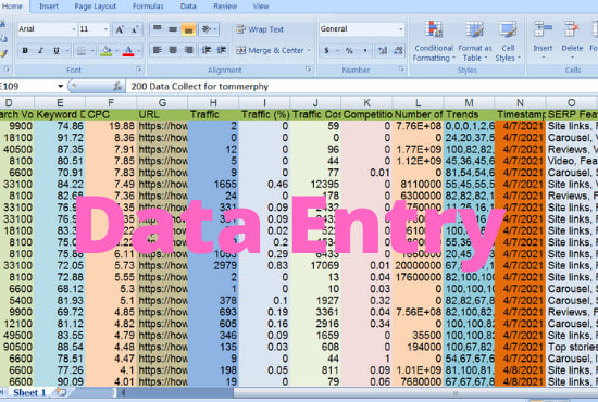 be your virtual assistant for fast data entry,web research