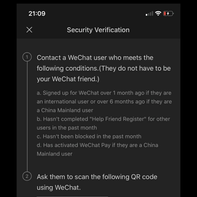 wechat verification without friend reddit