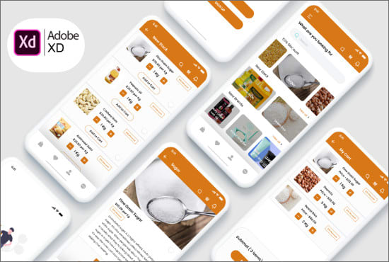 design ui ux for mobile app in adobe xd