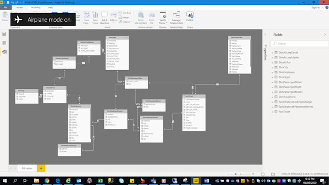 do microsoft fabric data modeling and visualization