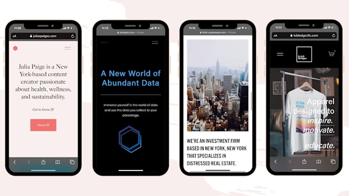create a beautiful squarespace website
