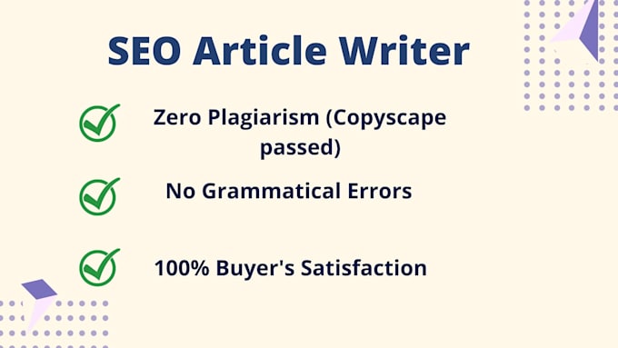 write engaging GEO and SEO blog or article for you