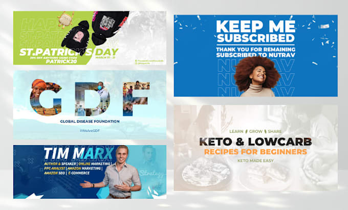 design social media template posts and banners
