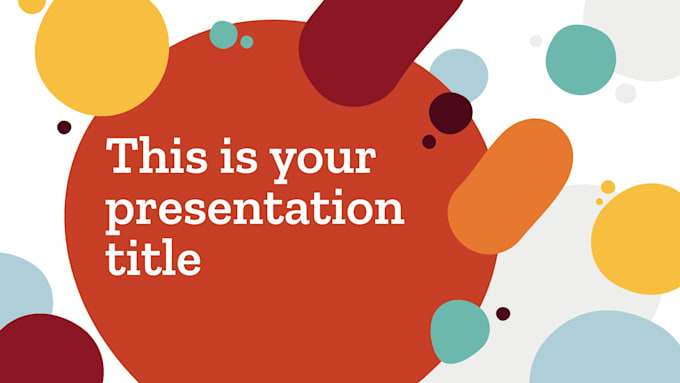 create unique powerpoint presentation design