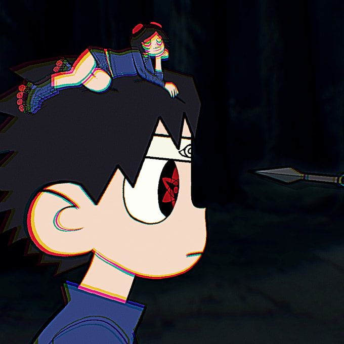 make a lil uzi vert scott pilgrim  art style