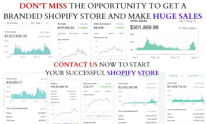 build shopify store or dropshipping ecommerce store, shopify website