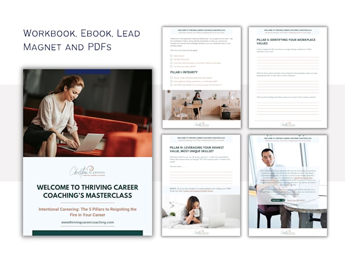 design ebook, guide, lead magnet, presentation