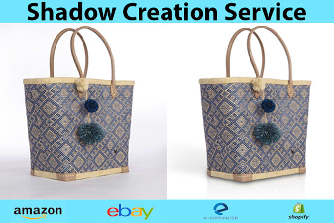 photoshop shadow services, natural, drop and reflection