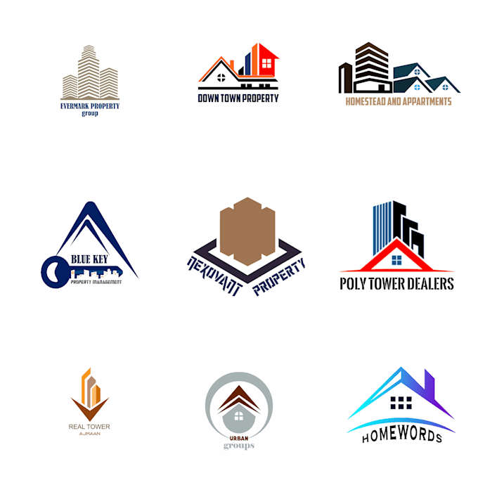 design luxury real estate logo for you