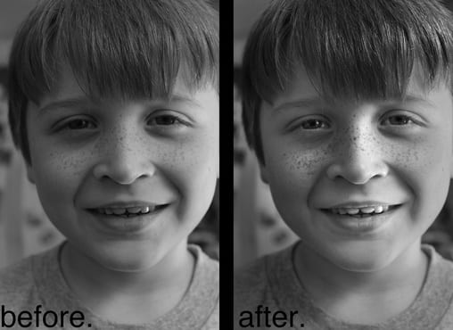 do profesional photo editing on three photos