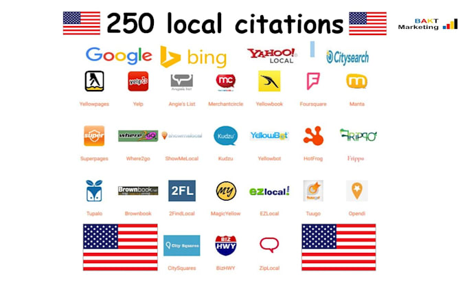 create best 250 top USA local citations