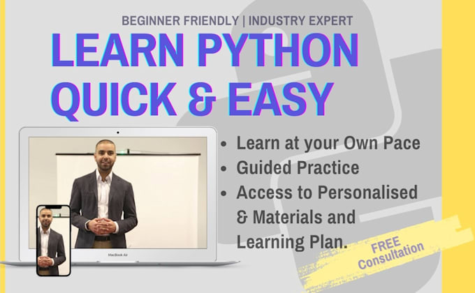 tutor you on python coding
